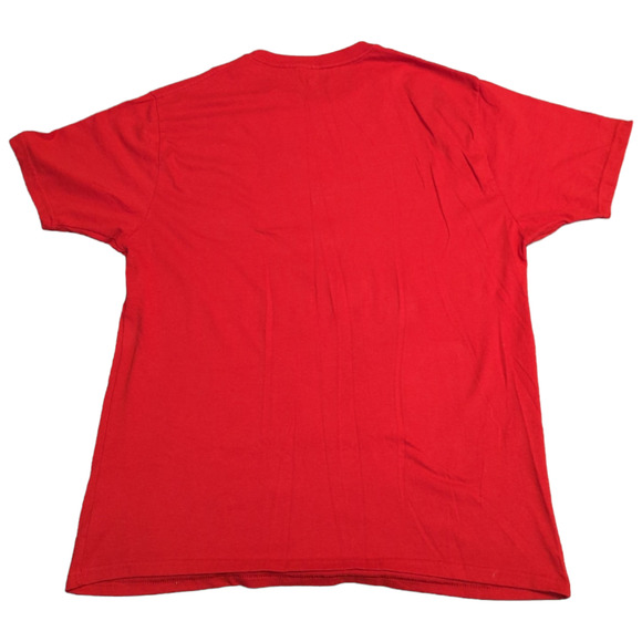 HOLIDAY TIME Santa Claus Christmas Red T-shirt Men's XL Holidays - Picture 4 of 5